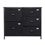 Levede Chest of 5 Drawers Storage Cabinet CH1107-5-DG