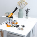 VEVOR Maker Machine, 75 mm Badge Punch Press Kit, Children DIY Gifts Pin Maker, V952-QJSKXZ75MM1008O99V0