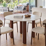 Willowmarble Round Dining Table V264-DNT-431S-WLA-11M