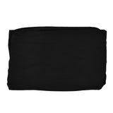 Table Cover Rectangular Wrinkle Resistant Washable Universal Black Stretch Tablecloth for Wedding V1294-YM0523-3118220027813