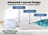 Giselle Bedding Shredded Memory Foam Pillow Adjustable Loft PILLOW-MEFO-SHEDX2