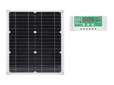 20W Solar Panel Kit PET Monocrystalline Silicon Water Resistant Portable Solar Panel Charger V1294-YM0901-3111240265211