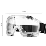 4X Clear Protective Eye Glasses Safety Windproof Lab Goggles Eyewear GOGGLESX4