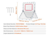 Baseball And Softball Rebounder 3.5 x 6 ft PitchBack Baseball Pitching Nest, Softball Pitchback V952-BQHDWDYXWJDKP6FD7V0