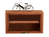 Wood Mini Figure Display Cabinet Display Shelf Miniature Display Case for Memorabilia Valuable V1294-YM0901-3117240224011