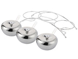 Stainless Steel Condiment Seasoning Containers Pots Set Salt Pepper Sugar Storage Organizers V1294-YM0718-3118210024811