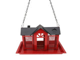 Bird Feeder House for Outside Mesh Wild Bird Feeder Large Capacity Weatherproof Bird Feeding Station V1294-YM0901-3111250005811
