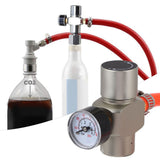 Tr21x4 CO2 Mini Gas Regulator Keg Adapter Pressure Gauge Charger Kit Soda Accessories V1294-YM0901-3118200020611