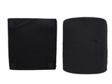 Foot Rest Black Ergonomic Height Adjustable Half Cylinder High Rebound Memory Foam Footstool for V1294-YM0901-3117240241511