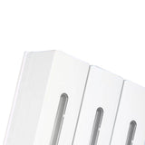 Wall Mounted Shampoo Conditioner Dispenser 1200ml 3 Chamber Shower Soap Dispenser for Bathroorm V1294-YM0901-3112250043511