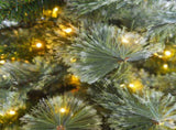 Christabelle 1.8m Christmas Tree Cashmere Pine 6ft Pre-Lit with LED Lights CMT-LED-NPB-6FT
