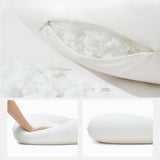 QZS Soft Nest Sleeper Pillow, Breathable Cotton Bed Pillow, Lounger Pillow, 1Pcs, 23.6 x 21.6' V1189-WXFWAL-20260319-00198