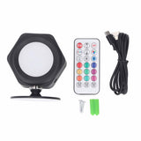 LED Wall Mounted Lights Rechargeable 3 Color Temperature RGB Dimmable Magnetic 360 Degree Rotating V1294-YM0901-3119240084411