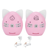 V30 Digital Audio Baby Monitor Portable Alarm Sensitive Wireless Two Way Baby Cry DetectorPink UK V1294-YM0901-3113210099616