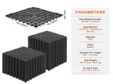 Modular Interlocking Cushion, 50 Pack 30 x 30 cm Splicing Drainage Mats, PVC Interlocking Drainage V952-HZXSJDD1212Y2YO2XV0