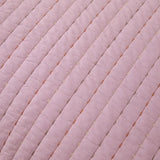100% Cotton Embossed Pink Stripe Serenity Coverlet Bedspread Set V745-MMPAC061128Q13U
