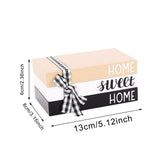 Sweet Home Wooden Stacked Books,Decorative Books for Home,Faux Coffee Table Books,Stacked Book V1366-AZ2-W-23973