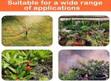 50m Automatic Drip Irrigation System for Garden Greenhouse, Lawn, Terrace, Compatible with Most V1188-MS-325-1268