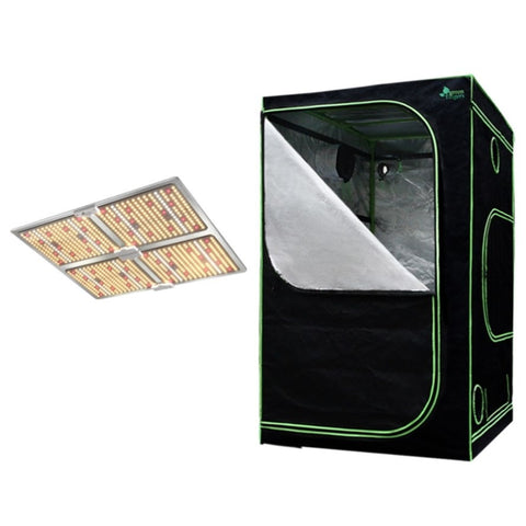 Green Fingers Grow Tent Light Kit 100x100x200CM 4500W LED Full Spectrum GT-D-100X100X200-BOARD-450-DIM