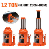 12 Ton Hydraulic Bottle Jack Car Lifter Safety Valve Caravan 4WD Heavy Duty V465-95502