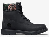 Timberland Womens Heritage 6 Inch Waterproof Winter Leather Boot - Black V563-TB-0A2M7R-001-US8
