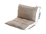High Back Chair Cushions with Ties, 15.7" Indoor Outdoor Rocking Patio Chair Cushions, Non-skid V1189-WXFWAL-20260319-00885