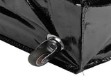Grocery Bag On Wheels Collapsible Shopping Grocery Bag with Wheels for Laundry Camping Moving Black V1294-YM0901-3117250215313