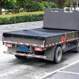 VEVOR Dump Truck Mesh Tarp, 6.5x18 ft, PVC Coated Black Heavy Duty Cover with 5.5" 18oz Double V952-KPVC65X1818OZ0T3EV0
