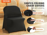 Stretch Spandex Folding Chair Covers, Universal Fitted Chair Cover, Removable Washable Protective V952-YTHS100PCSDKFY5EXV0