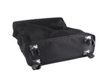4 Roll Wheels Laundry Basket with Handles Oxford Cloth Storage Bin for Household Sundries Black V1294-YM0521-3117230008012