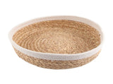 Woven Storage Basket Cloth Lining Rectangular Decorative Organizer Bins for Clothes Toy V1294-YM0523-220113JY01-5