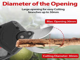 Electric Pruner 2 Battery Cordless Secateur Branch Scissor Cutter Shears V201-W13627145