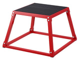 Plyometric Jump Box, 18 Inch Plyo Box, Steel Plyometric Platform and Jumping Agility Box, Anti-Slip V952-TXTD18YCGTHSGS4ASV0