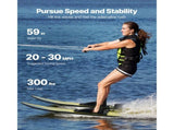 150 cm Water Skis Combo Adults Water Skis with X-7 Adjustable Bindings V952-HSQSJK54INCHM9FM6V0