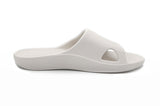 Archline Rebound Orthotic Slides Flip Flop Thongs Slip On Arch Support - White - Euro 38 V563-AHS00101-38