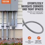 19.1 mm Flexible Electrical Conduit, 30.5 m, PVC Liquid-Tight Conduit Non-Metallic with 5 Straight V952-PVCYMDQDG34IIP87TV0