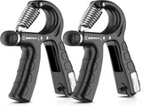 2 Pack Adjustable Hand Grip Strengthener for Hand Grip Strength and Wrist Rehabilitation V178-65579