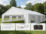 Wallaroo 6x6m Outdoor Event Marquee Gazebo Party Wedding Tent - White GAZ-CPT-6X6-WH