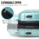 Olympus Artemis 24in Hard Shell Suitcase ABSPC - Electric Teal LUG-03Q-24-OL