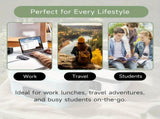 Electric Heated Lunch Box USB Rechargeable 1000ml V1142-LP601101182910727