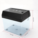Portable Mini Paper Electric USB Battery Operated Documents Paper Cutting Tool for Home Office V1369-AZ3-W-12743