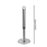 Stainless Steel Hand-held Potato Masher Multipurpose Vegetable Fruit Pressing Kitchen Cooking V1369-AZ3-W-14815