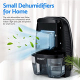 Devanti Dehumidifier 600ML Air Purifier Black DH-50B-BK