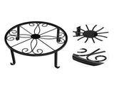 Plant Stand FloorStanding Single Layer Flower Pot Rack Shelf for Balcony Living Room V1294-YM0901-3117210135911