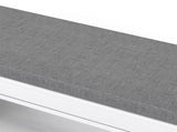 Levede 60cm Shoe Rack Storage Cabinet Bench Cosy Padded Seat Organiser Cupboard EA0290-WH-AU