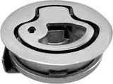Boat Latches Stainless Steel 2", Latch Hatch Round Pull Marine Flush Locking Lift Handle Deck V1259-DP01-A-1290