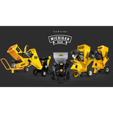 MICHIGAN 18HP 420cc Petrol Commercial Wood Chipper, Towable, Tree Mulcher - Ravenger 1950 V219-CHPTEAMCHC2M0