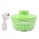 Electric Drainer Double Layer Multifunctional Automatic Food Spinner Household Kitchenware for V1294-YM0703-3118230052511