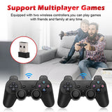 40000 HD HDMI Pre-Loaded Retro Video Game Stick Console 2 Wireless Controller V201-GAME0128BL8AU