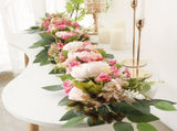 2PCS Set Artificial Wedding Arch Flowers Kit Flower Swag Wedding Arch Decor V1294-YM0523-220427XY01-6